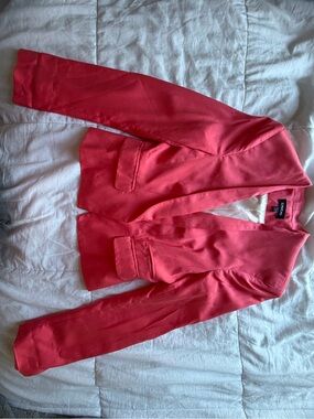 Express Coral Blazer Jacket